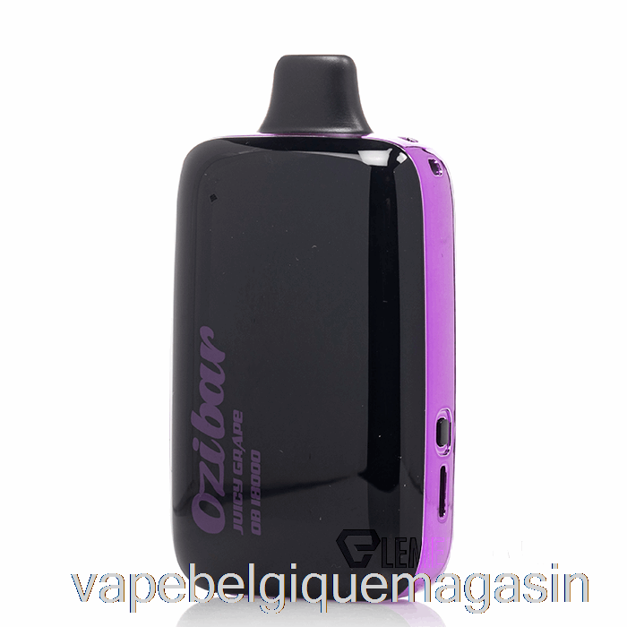 Vape Belgique Ozibar 18000 Raisin Juteux Jetable
